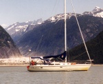 Judy and the Baird Glacier