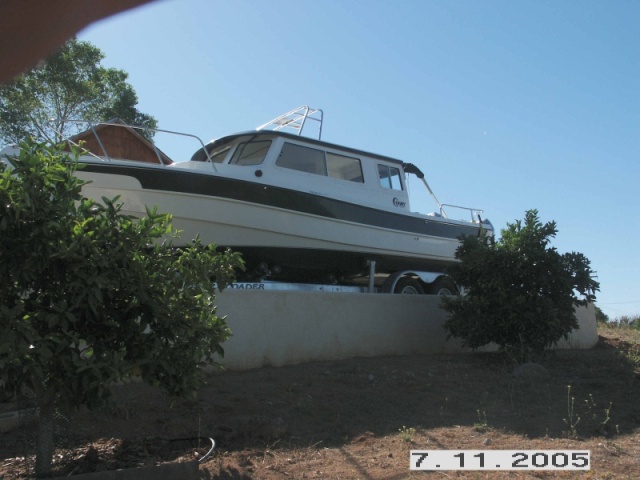 Ever see a C-Dory anchored in an orange grove?