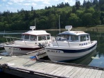 With Two Lucky Fish at Sandy Hook Marina 