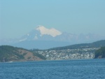 Mt Baker over Skyline Marina