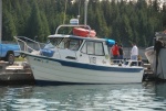 CD 26 Pro-Angler in Glacier Bay Alaska