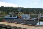 Gillnet boat turned pleasure craft, Lopez Island