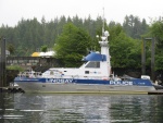 RCMP boat in Prince Rupert