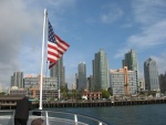View of San Diego from our tour boat