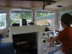 Will at the helm