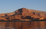 Butte Across River From Oak Canyon in Early Morning Light 9-19-09.Sized