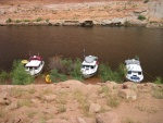 Daydream, Laurna Jo and Traveler at Forgotten Canyon 9-15-09.Sized