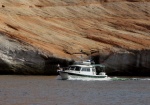 Laurna Jo Running in Lake Powell Main Channel 9-16-09.Sized