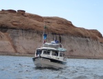 Laurna Jo on Lake Powell on Way to Forgotten Canyon 9-15-09.Sized