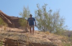 Pat on Trail to End of Oak Canyon 9-19-09.Sized