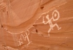 Pictographs at Defiance House at Forgotten Canyon 9-15-09.Sized