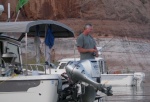 Russ Fishing Off Traveler at Oak Canyon 9-19-09.Sized