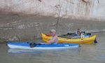 Russ, Pat and Baxter and Toni Taking a Break at Hansen Creek Canyon 9-15-09.Sized
