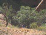 Russ and Pat (Toni Behind) on Trail to End of Oak Canyon 9-19-09.Sized
