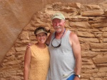 Toni and Russ at Defiance House at Forgotten Canyon 9-15-09.Sized
