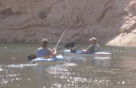 Toni and Russ in Pool on Way Back Down from End of Oak Canyon 9-19-09.Sized