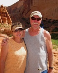 Toni and Russ on Way to Defiance House at Forgotten Canyon 9-15-09.Sized