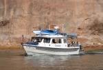 Traveler Running in Lake Powell Main Channel 9-16-09.Sized