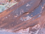 Petroglyphs Cha Canyon hike