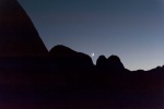 Shootin' the Moon.

I am surprised there aren't bats in the photo.   I've never seen so many as there were at Oak Canyon.