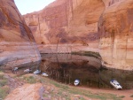 9-22-14 Iceberg Canyon left to right Rana Verde, Voyager, Discovery, Hunky Dory, C-Swell and El Gato Toma's. 