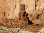 Balanced rock in Weatherill Canyon