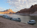 Gathering in Oak Canyon - 10 boats