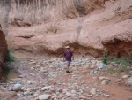 Chris in Smith Fork Canyon by Rana Verde