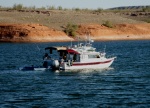 Daydream and Traveler in Bullfrog Bay 9-19-10