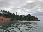 Michigan Island Twin Towers - lighthouses  Apostle Islands