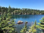 View from point at Belle Isle