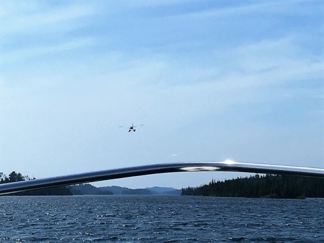 Watch out for the float planes in Tobin Harbor!