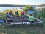 Caribou Island Campfire