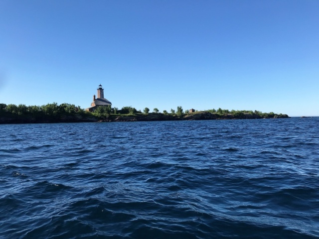 Old Isle Royale Lighthouse on Menagerie Island