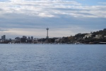 The space needle from Lake Union.  See the weather was actually pretty decent.