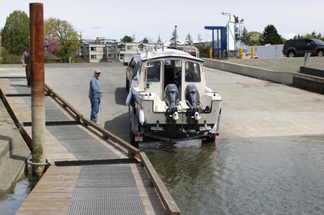 Steady as she goes.  With the Admiral driving, no problem.