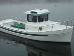 My boat on seatrial in Washington