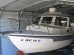 July 24, 2012  ACR EPIRB category-I installed in front of berth