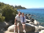 The Captain and the First Mate at Lake Tahoe