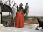 23LB & 12LB King Salmon first Solo trip out of Bodega Bay7-30-10