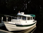 
Darlene with Boat at Seneca Lake SP, C-Brats Gathering 2006