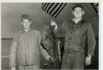 Arnold Huff and Charlie Groves In alaska  in USN