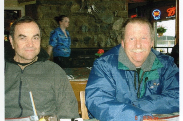 {R/J}: Doug & high school buddy John Schuler of Montana (CLARA).