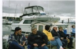 {R/J}: Larry (NANCY H), Pat (DAYDREAM),
Dee & Don (KNOTTY C), Adie (PLAY TIME) & Laurie (LAURNA JO) far right corner. 