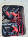 Dual outboard batteries