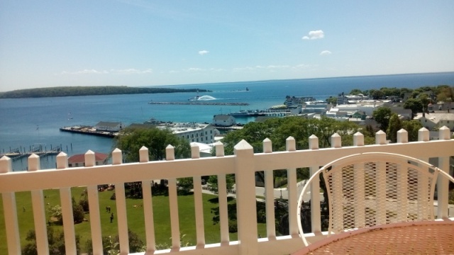 Fort Mackinac's Tea Room Patio