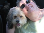 Maddie (Madison) and Mommy (Brenda)   Both passed to spirit May 2010.  I sail to honour their memory