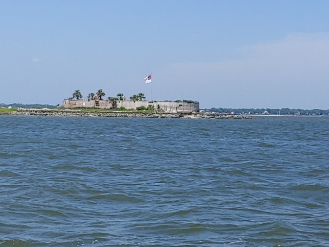 One of the Confederate forts near Sumpter