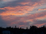 Sunset over Eggemoggin Reach.