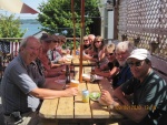 C-Brats at Lunch in Castine with Jeff and Karen Siegel of Active Captain